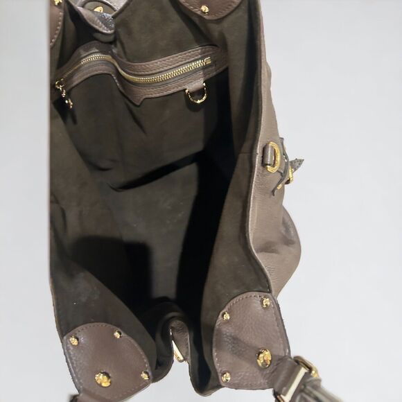 Louis Vuitton Authentic Brown Hobo Mahina Leather Handbag - Picture 15 of 16